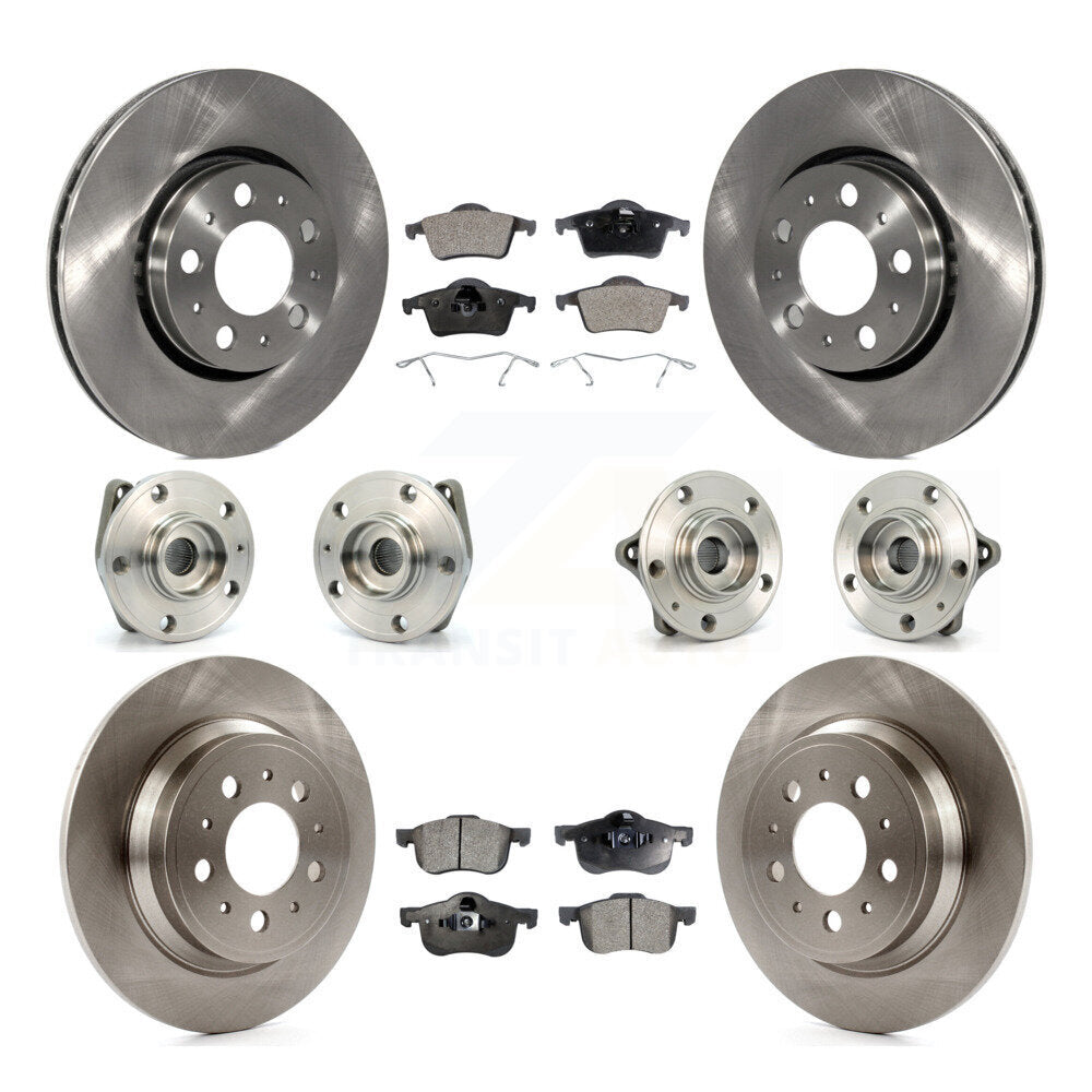 Transit Auto KBB-108800 Wheel Bearing and Hub Assembly for 2001-2007 Volvo S60, Volvo S80, Volvo XC70 & more - Front and Rear product image
