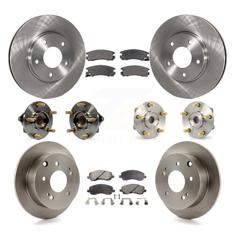 Transit Auto KBB-108804 Wheel Bearing and Hub Assembly for 2004-2006 Mitsubishi Galant - Front and Rear product image