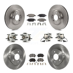 Transit Auto KBB-108810 Wheel Bearing and Hub Assembly for 2004-2012 Chevrolet Malibu, Pontiac G6, Saturn Aura - Front and Rear product image