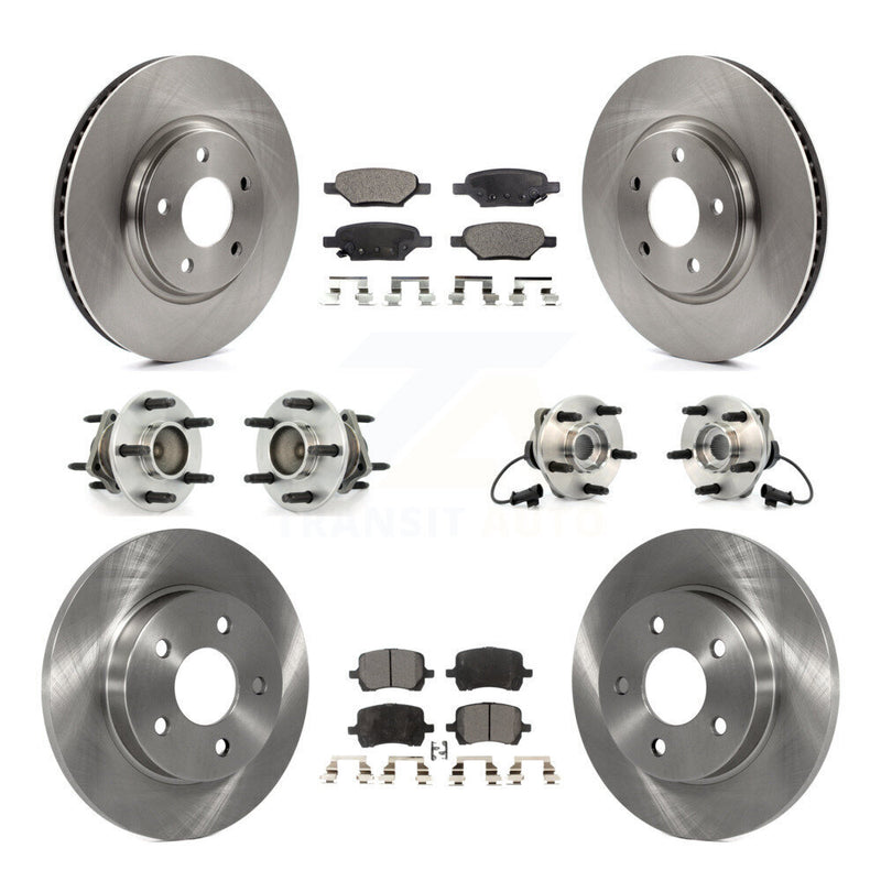 Transit Auto KBB-108810 Wheel Bearing and Hub Assembly for 2004-2012 Chevrolet Malibu, Pontiac G6, Saturn Aura - Front and Rear product image