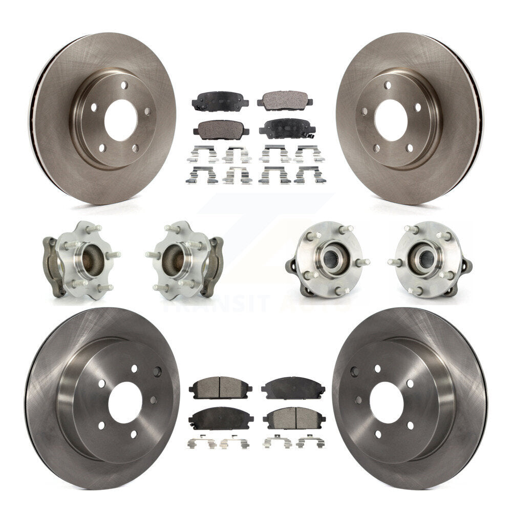 Transit Auto KBB-108814 Wheel Bearing and Hub Assembly for 2004-2009 Nissan Quest - Front and Rear product image