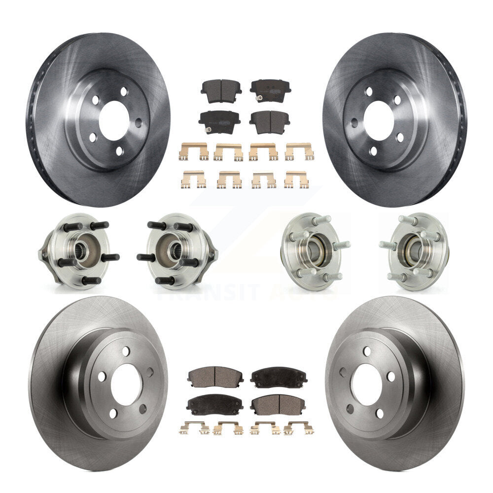 Transit Auto KBB-108822 Wheel Bearing and Hub Assembly for 2005-2009 Chrysler 300, Dodge Charger, Dodge Magnum - Front and Rear product image