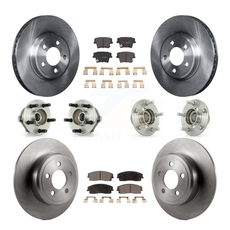 Transit Auto KBB-108822 Wheel Bearing and Hub Assembly for 2005-2009 Chrysler 300, Dodge Charger, Dodge Magnum - Front and Rear product image