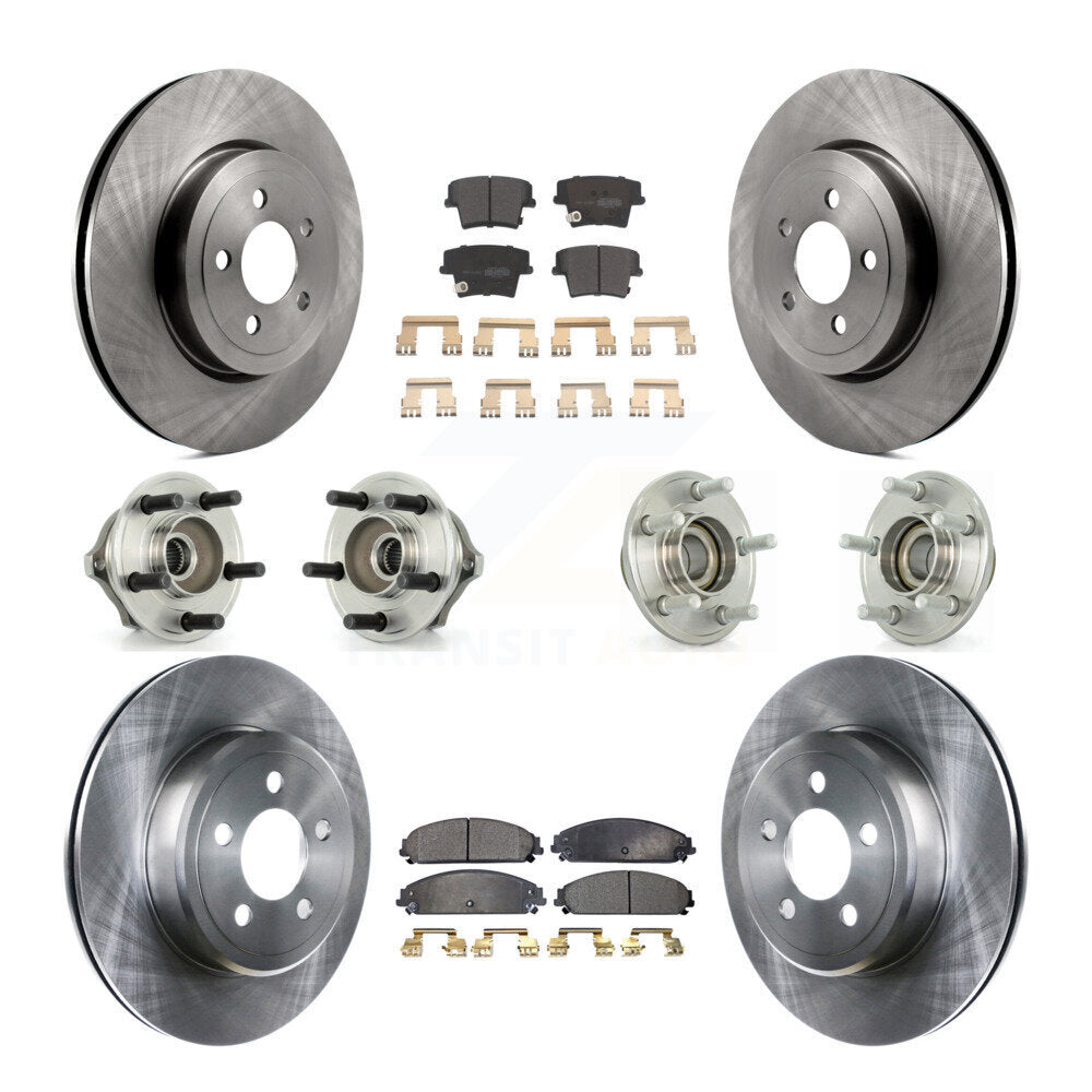 Transit Auto KBB-108823 Wheel Bearing and Hub Assembly for 2005-2009 Chrysler 300, Dodge Charger, Dodge Magnum - Front and Rear product image
