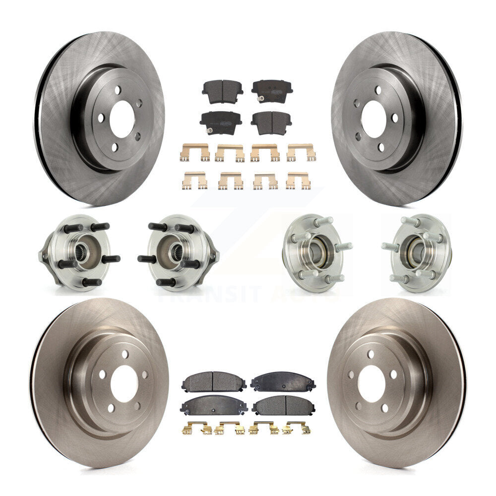 Transit Auto KBB-108824 Wheel Bearing and Hub Assembly for 2006-2008 Dodge Charger - Front and Rear product image