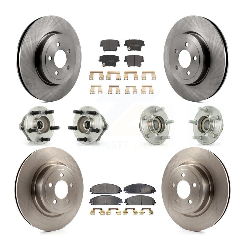 Transit Auto KBB-108824 Wheel Bearing and Hub Assembly for 2006-2008 Dodge Charger - Front and Rear product image