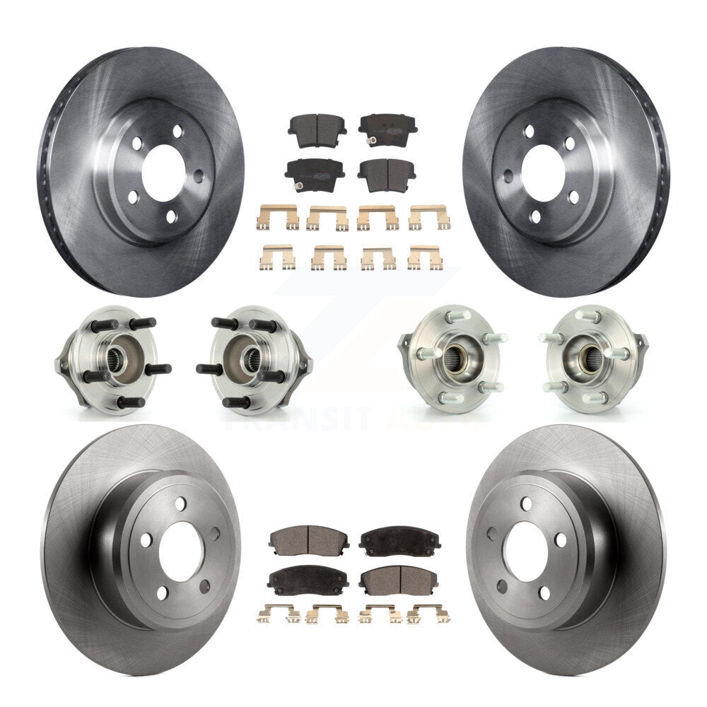 Transit Auto KBB-108826 Wheel Bearing and Hub Assembly for 2007-2009 Dodge Charger, Dodge Magnum - Front and Rear product image