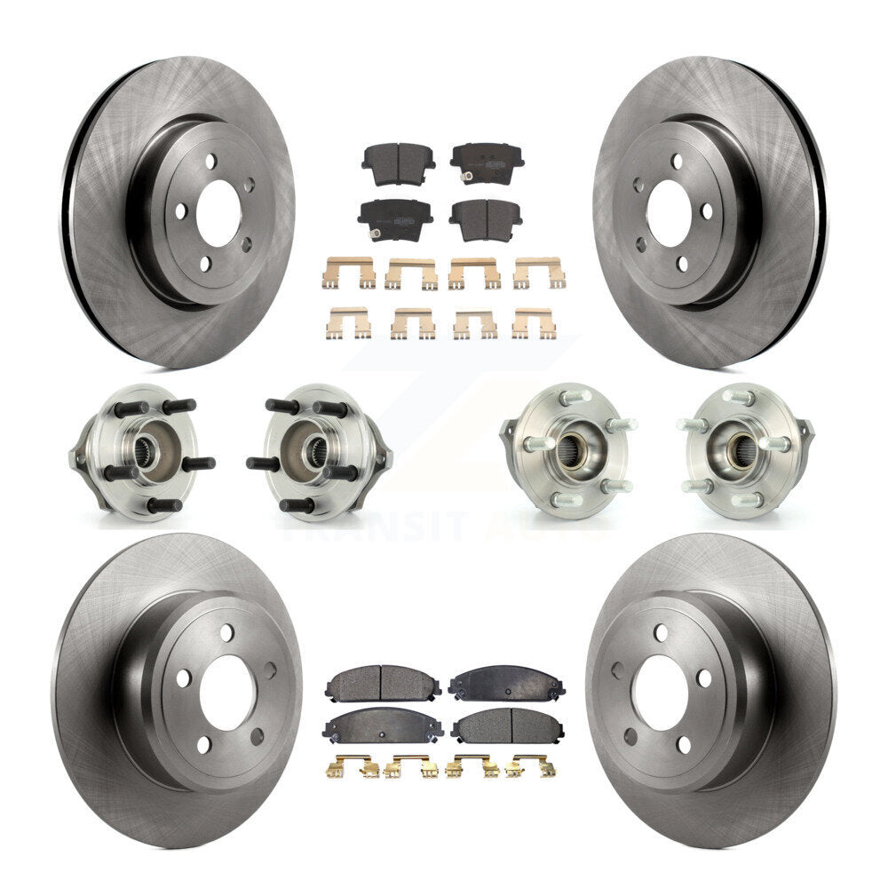 Transit Auto KBB-108827 Wheel Bearing and Hub Assembly for 2005-2006 Chrysler 300 - Front and Rear product image
