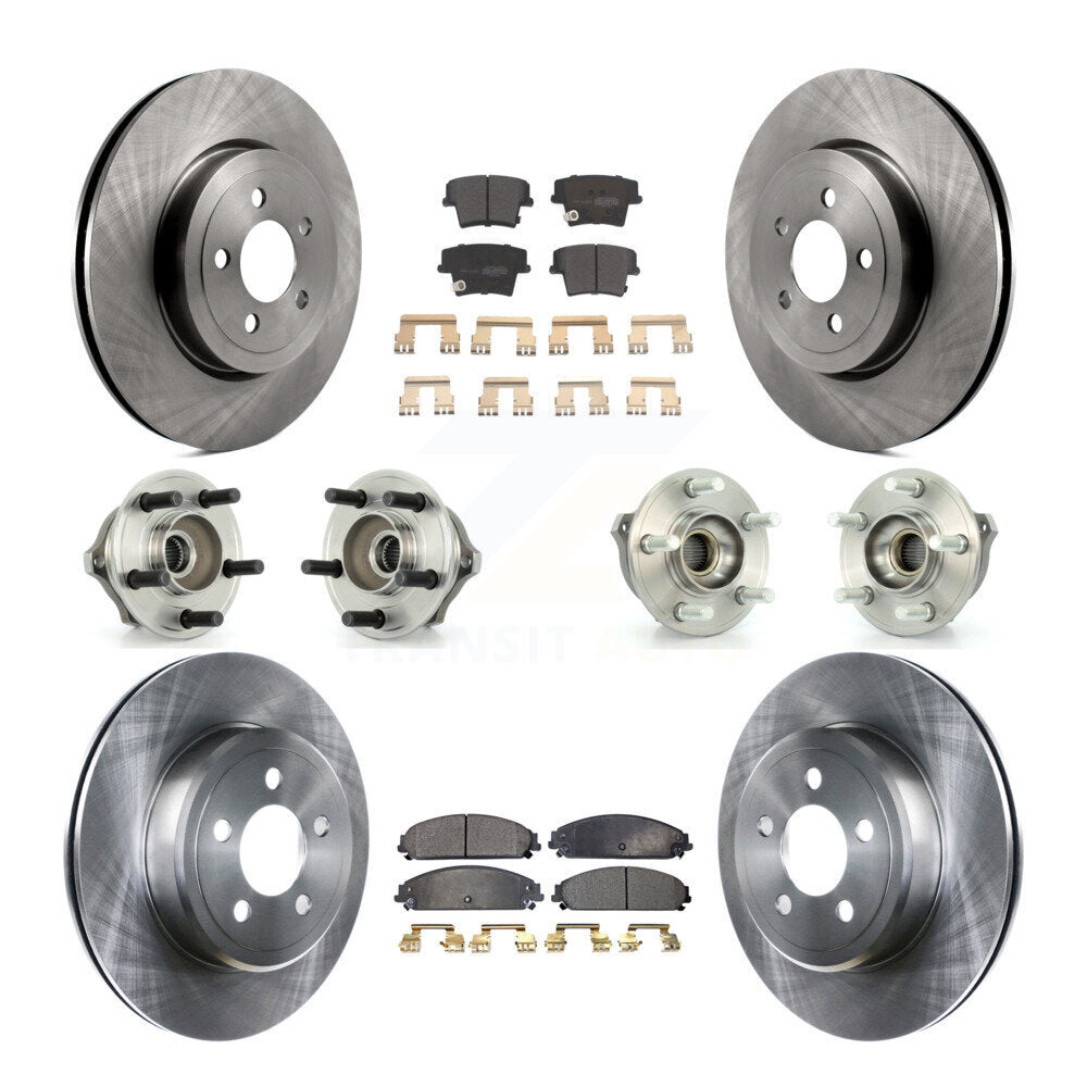 Transit Auto KBB-108828 Wheel Bearing and Hub Assembly for 2005-2009 Chrysler 300, Dodge Charger, Dodge Magnum - Front and Rear product image