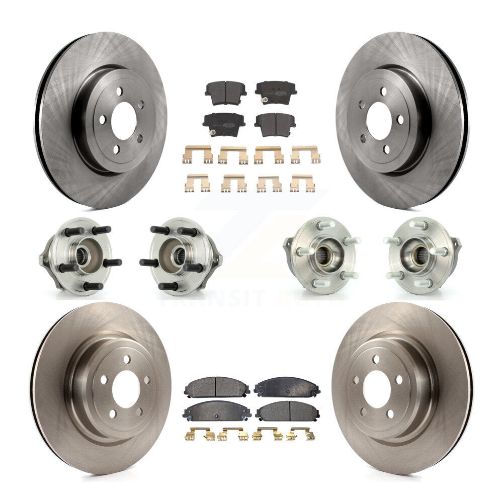 Transit Auto KBB-108829 Wheel Bearing and Hub Assembly for 2007-2008 Dodge Charger - Front and Rear product image