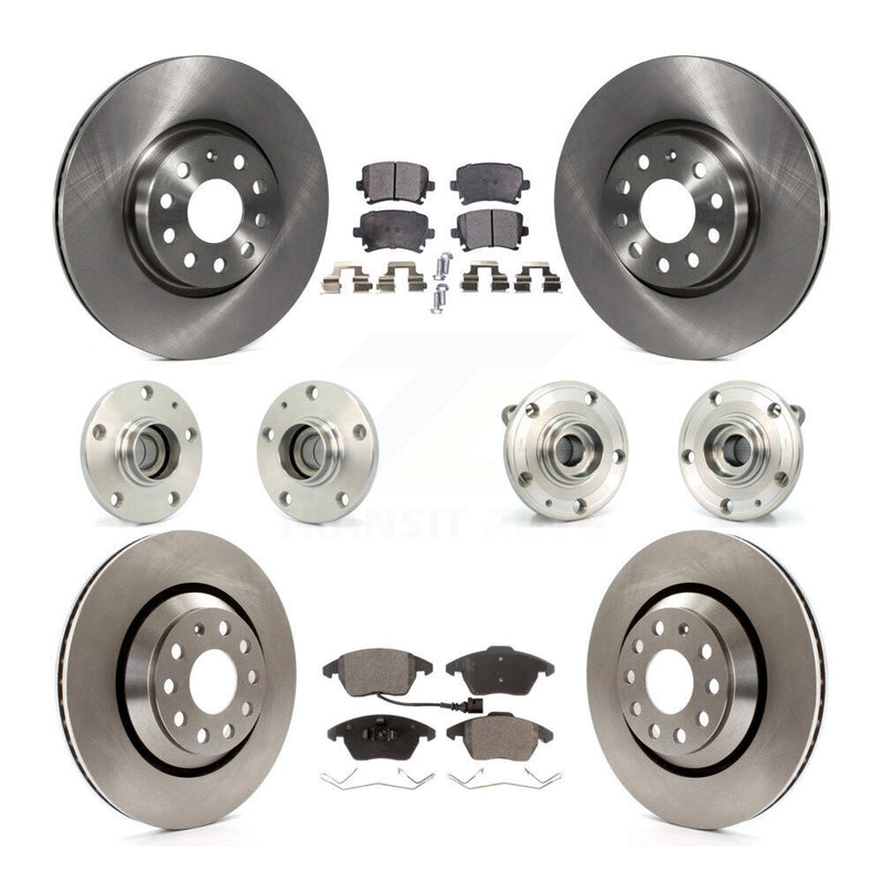 Transit Auto KBB-108843 Wheel Bearing and Hub Assembly for 2009-2010 Volkswagen Passat CC - Front and Rear product image