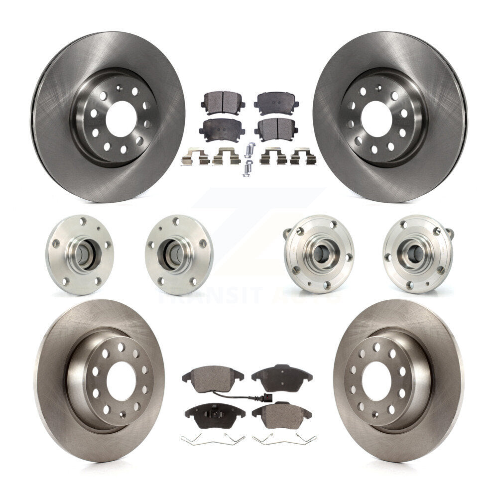 Transit Auto KBB-108845 Wheel Bearing and Hub Assembly for 2009-2017 Volkswagen CC, Volkswagen Passat - Front and Rear product image