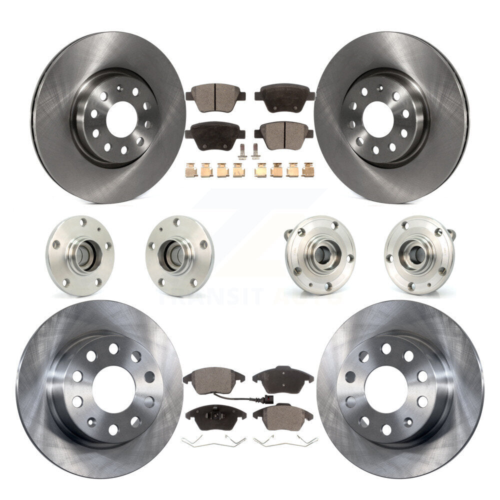 Transit Auto KBB-108847 Wheel Bearing and Hub Assembly for 2017-2018 Volkswagen Jetta - Front and Rear product image