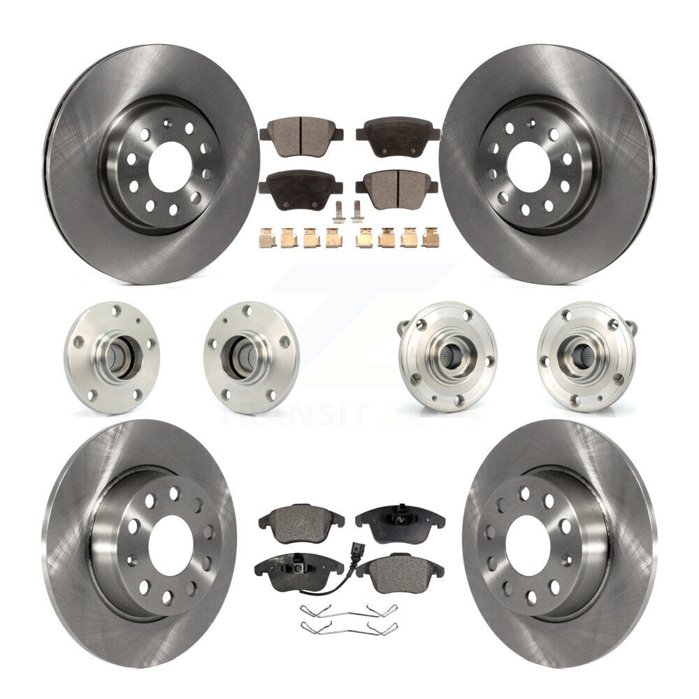 Transit Auto KBB-108850 Wheel Bearing and Hub Assembly for 2012-2014 Volkswagen Passat - Front and Rear product image
