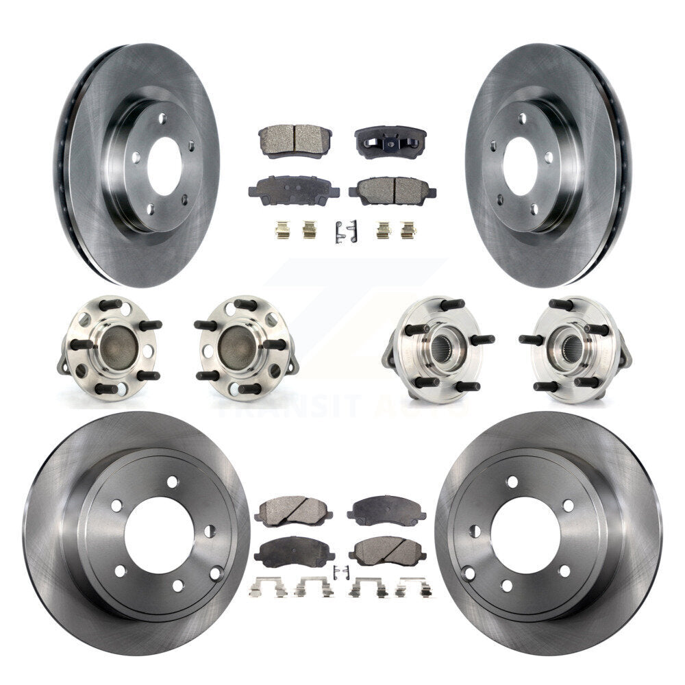 Transit Auto KBB-108870 Wheel Bearing and Hub Assembly for 2007-2011 Chrysler 200, Dodge Avenger, Chrysler Sebring & more - Front and Rear product image