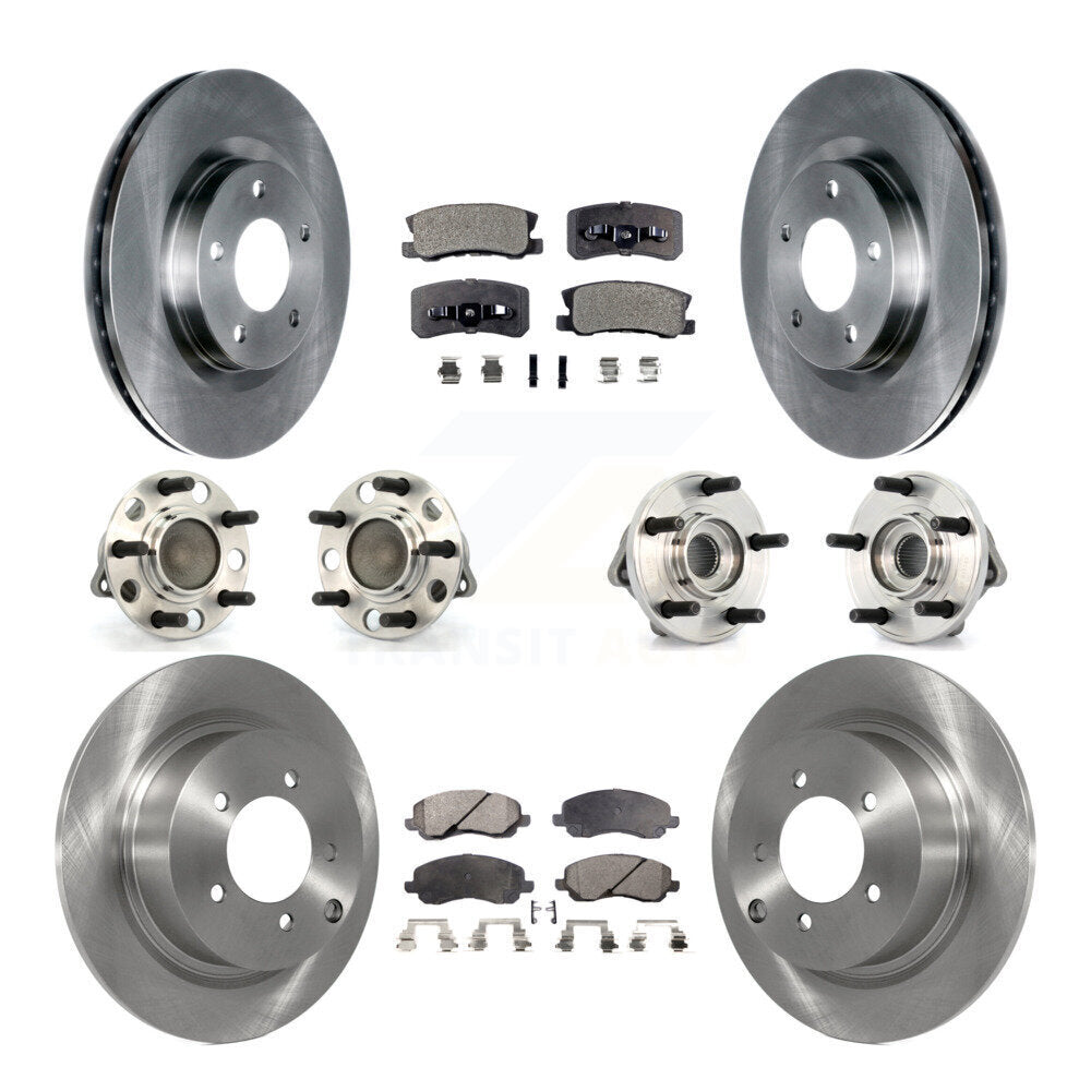 Transit Auto KBB-108871 Wheel Bearing and Hub Assembly for 2007-2011 Chrysler 200, Dodge Avenger, Chrysler Sebring - Front and Rear product image
