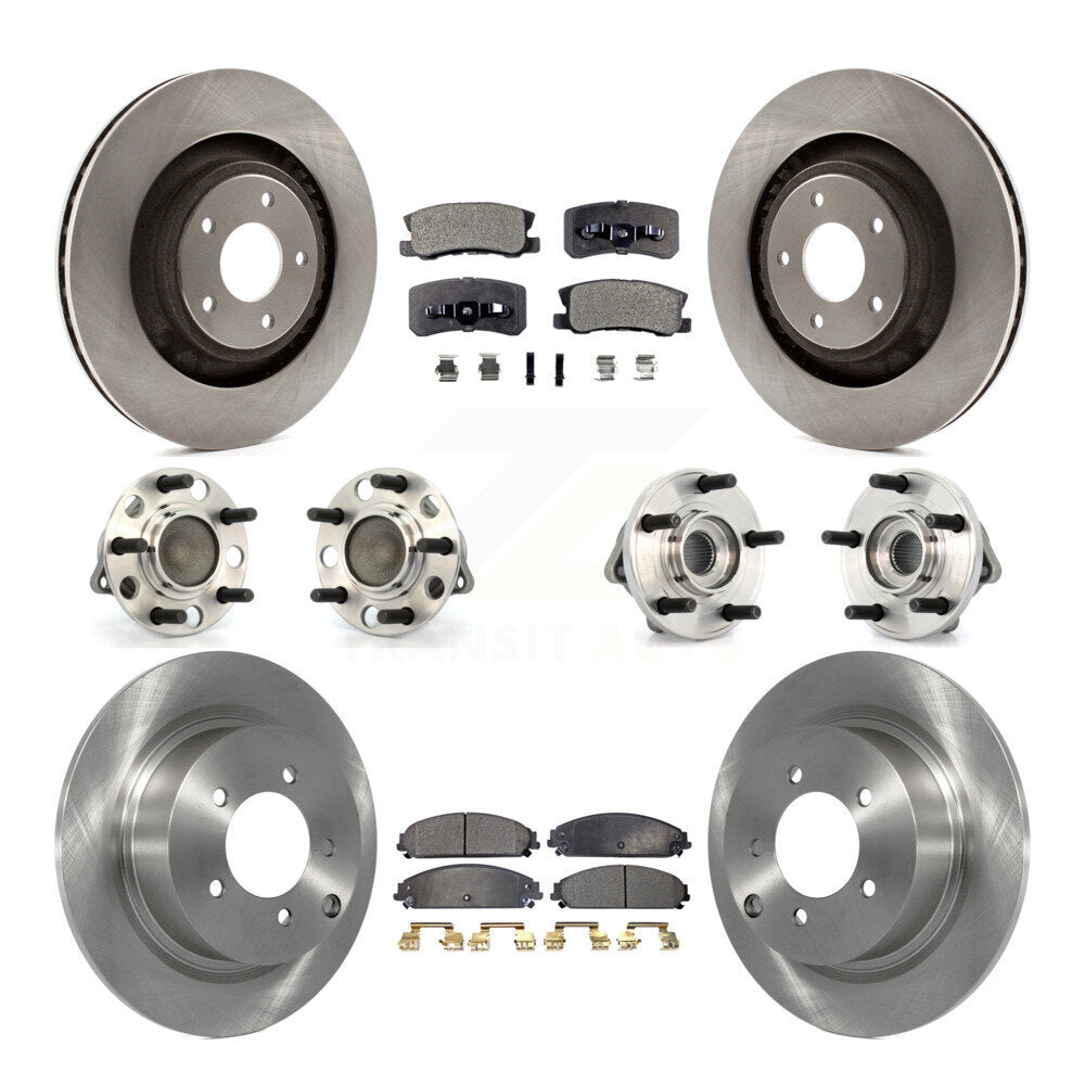 Transit Auto KBB-108872 Wheel Bearing and Hub Assembly for 2009 Dodge Caliber - Front and Rear product image