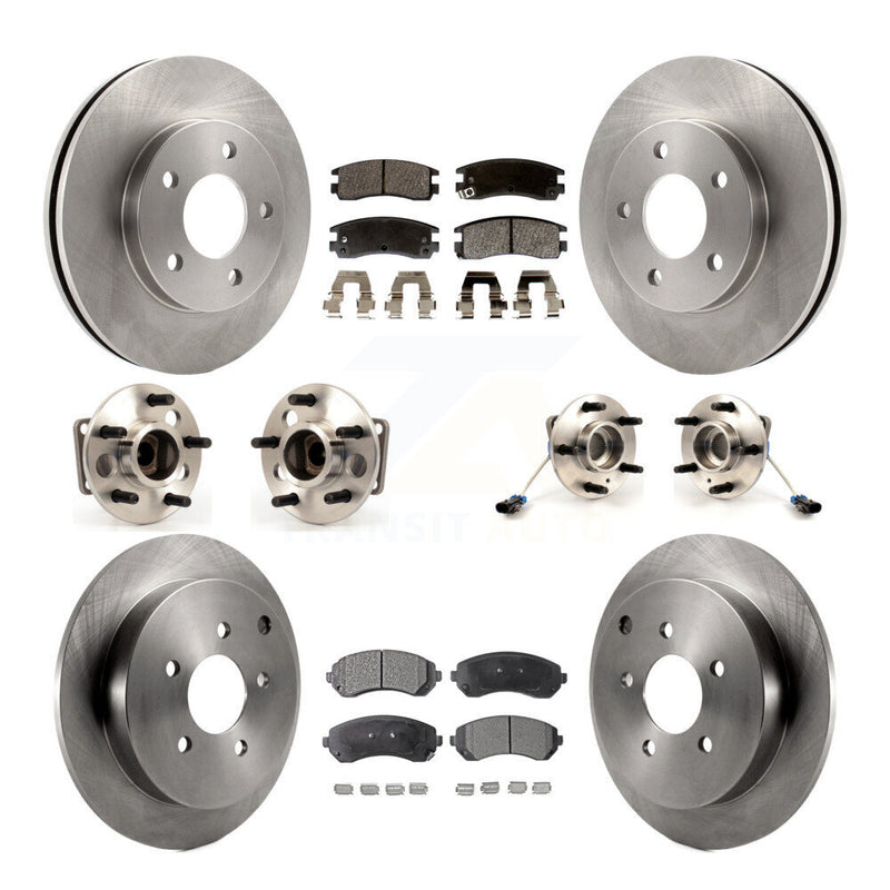 Transit Auto KBB-108896 Wheel Bearing and Hub Assembly for 2001-2005 Pontiac Aztek - Front and Rear product image