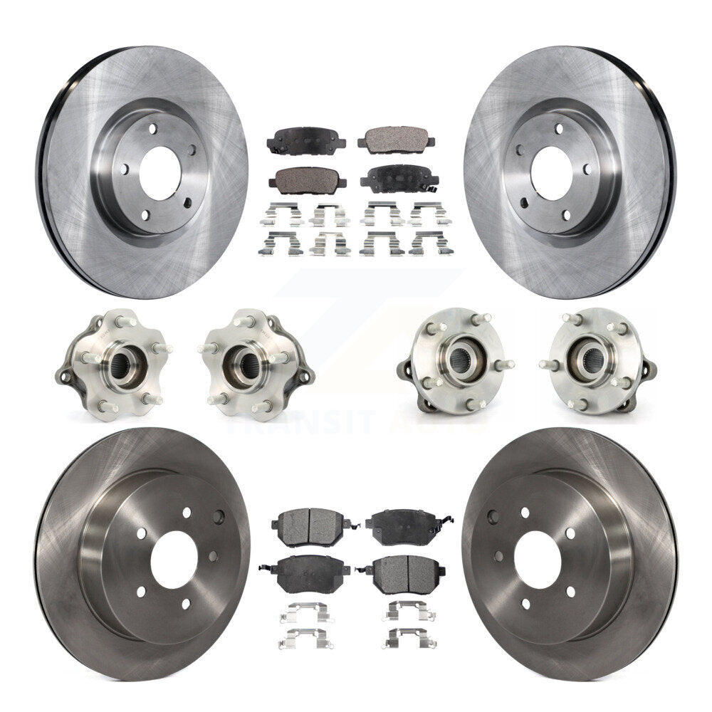 Transit Auto KBB-108912 Wheel Bearing and Hub Assembly for 2003-2004 Nissan Murano - Front and Rear product image