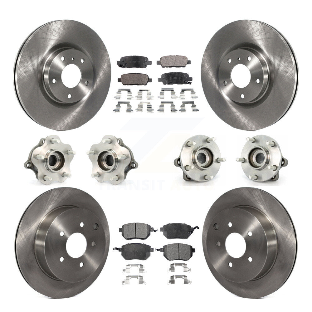 Transit Auto KBB-108913 Wheel Bearing and Hub Assembly for 2005-2007 Nissan Murano - Front and Rear product image