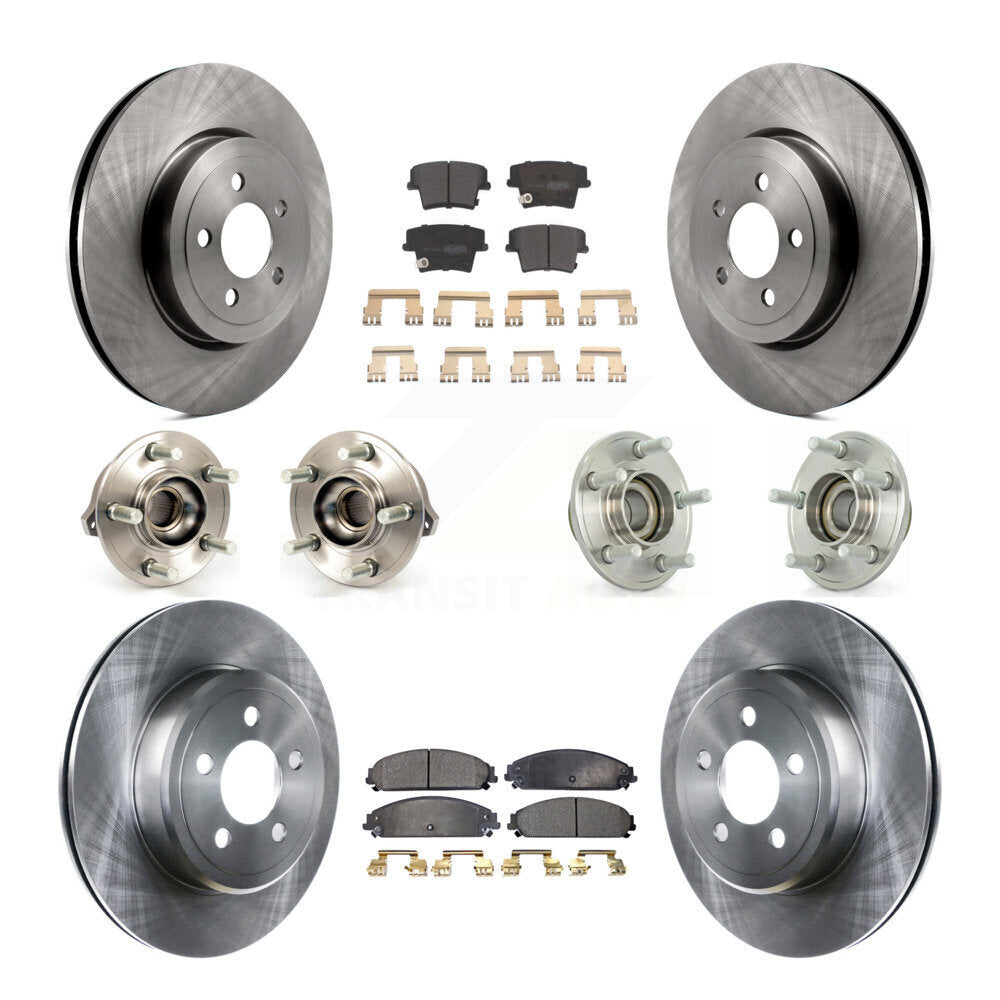 Transit Auto KBB-108915 Wheel Bearing and Hub Assembly for 2009-2014 Chrysler 300, Dodge Challenger, Dodge Charger - Front and Rear product image