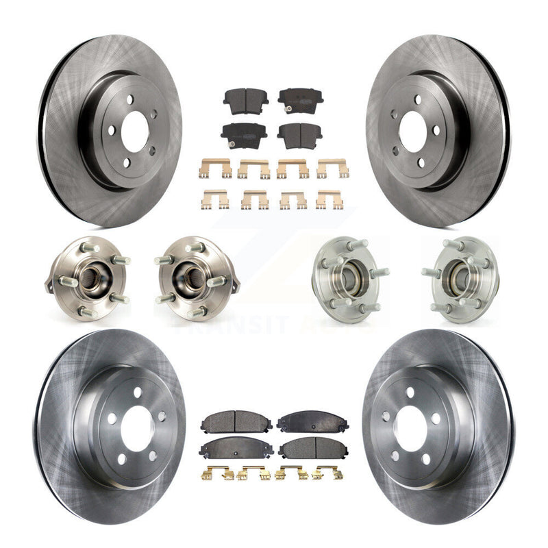 Transit Auto KBB-108915 Wheel Bearing and Hub Assembly for 2009-2014 Chrysler 300, Dodge Challenger, Dodge Charger - Front and Rear product image