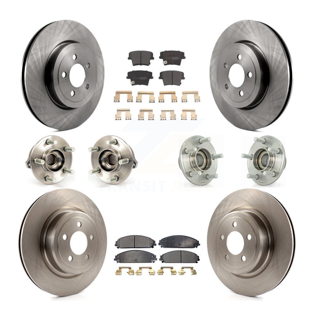 Transit Auto KBB-108916 Wheel Bearing and Hub Assembly for 2010-2011 Dodge Charger - Front and Rear product image