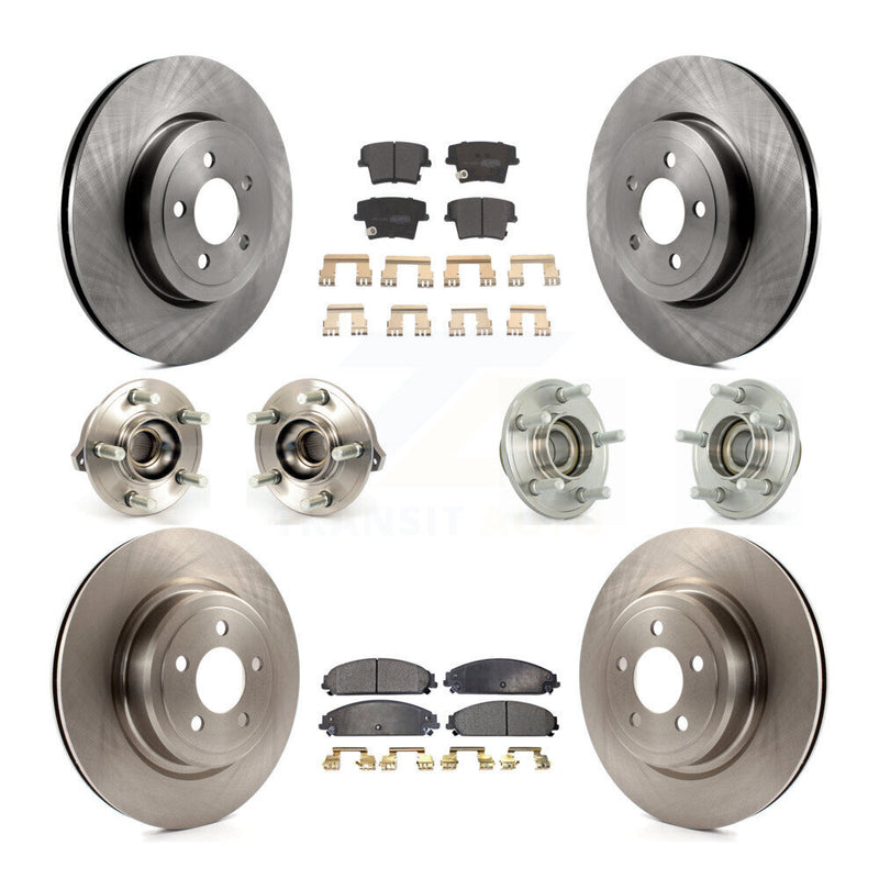 Transit Auto KBB-108916 Wheel Bearing and Hub Assembly for 2010-2011 Dodge Charger - Front and Rear product image