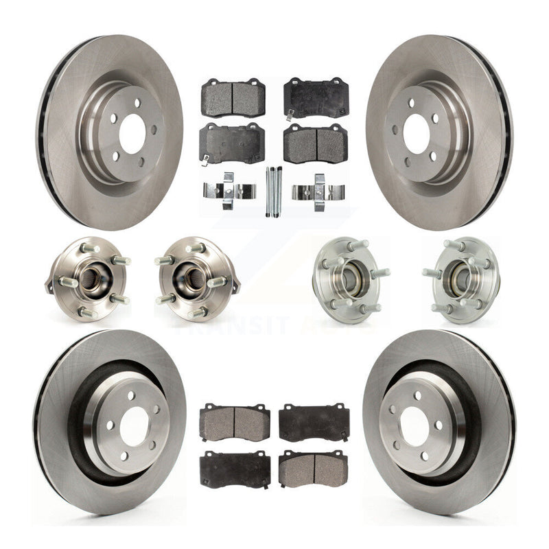 Transit Auto KBB-108917 Wheel Bearing and Hub Assembly for 2008-2014 Chrysler 300, Dodge Challenger, Dodge Charger - Front and Rear product image