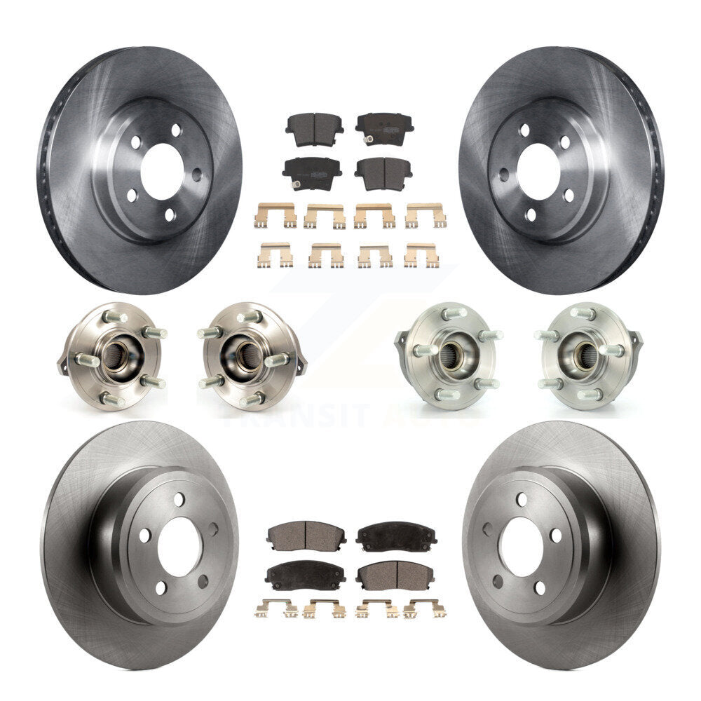 Transit Auto KBB-108918 Wheel Bearing and Hub Assembly for 2009-2010 Chrysler 300, Dodge Charger - Front and Rear product image