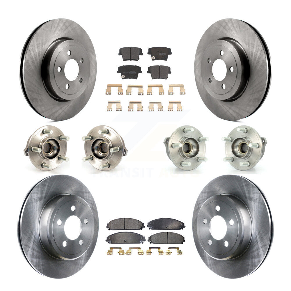 Transit Auto KBB-108919 Wheel Bearing and Hub Assembly for 2009-2014 Dodge Charger, Chrysler 300 - Front and Rear product image