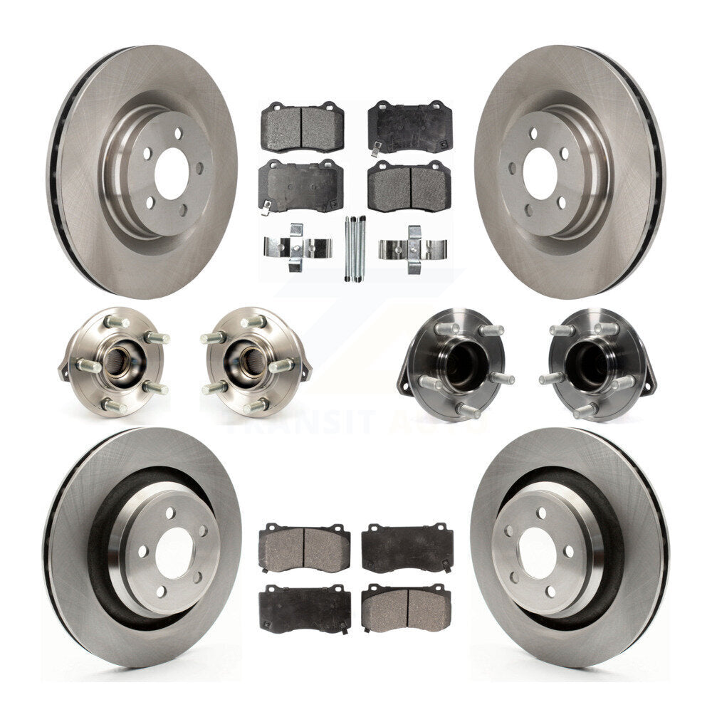Transit Auto KBB-108924 Wheel Bearing and Hub Assembly for 2012-2014 Chrysler 300, Dodge Challenger, Dodge Charger - Front and Rear product image