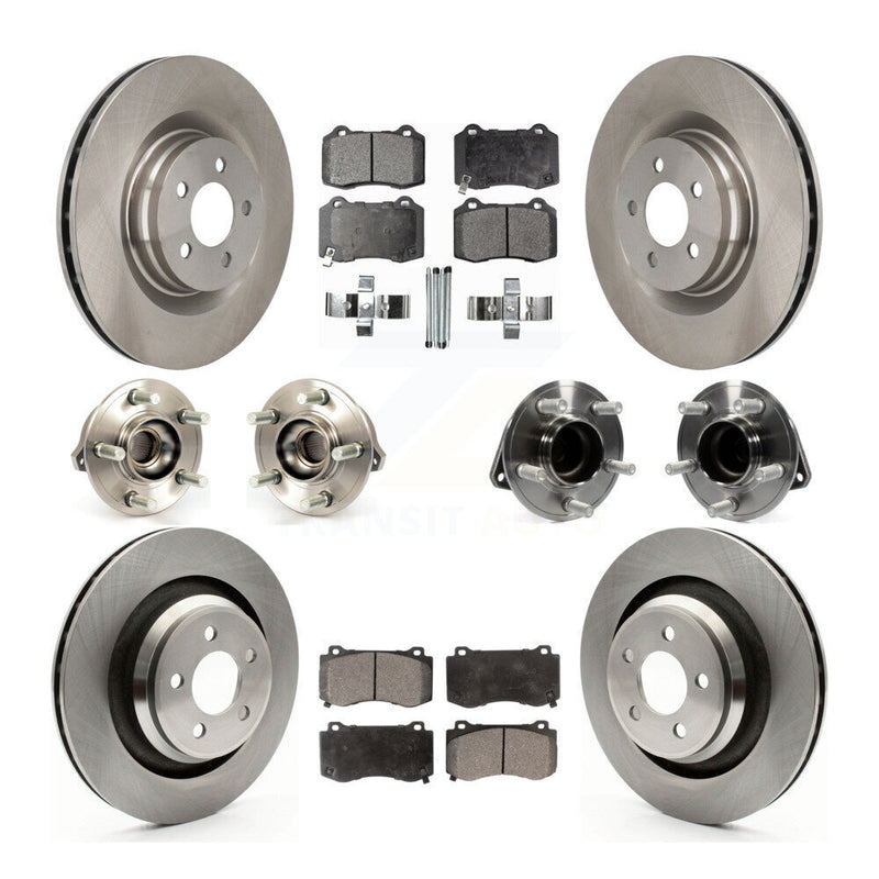 Transit Auto KBB-108924 Wheel Bearing and Hub Assembly for 2012-2014 Chrysler 300, Dodge Challenger, Dodge Charger - Front and Rear product image