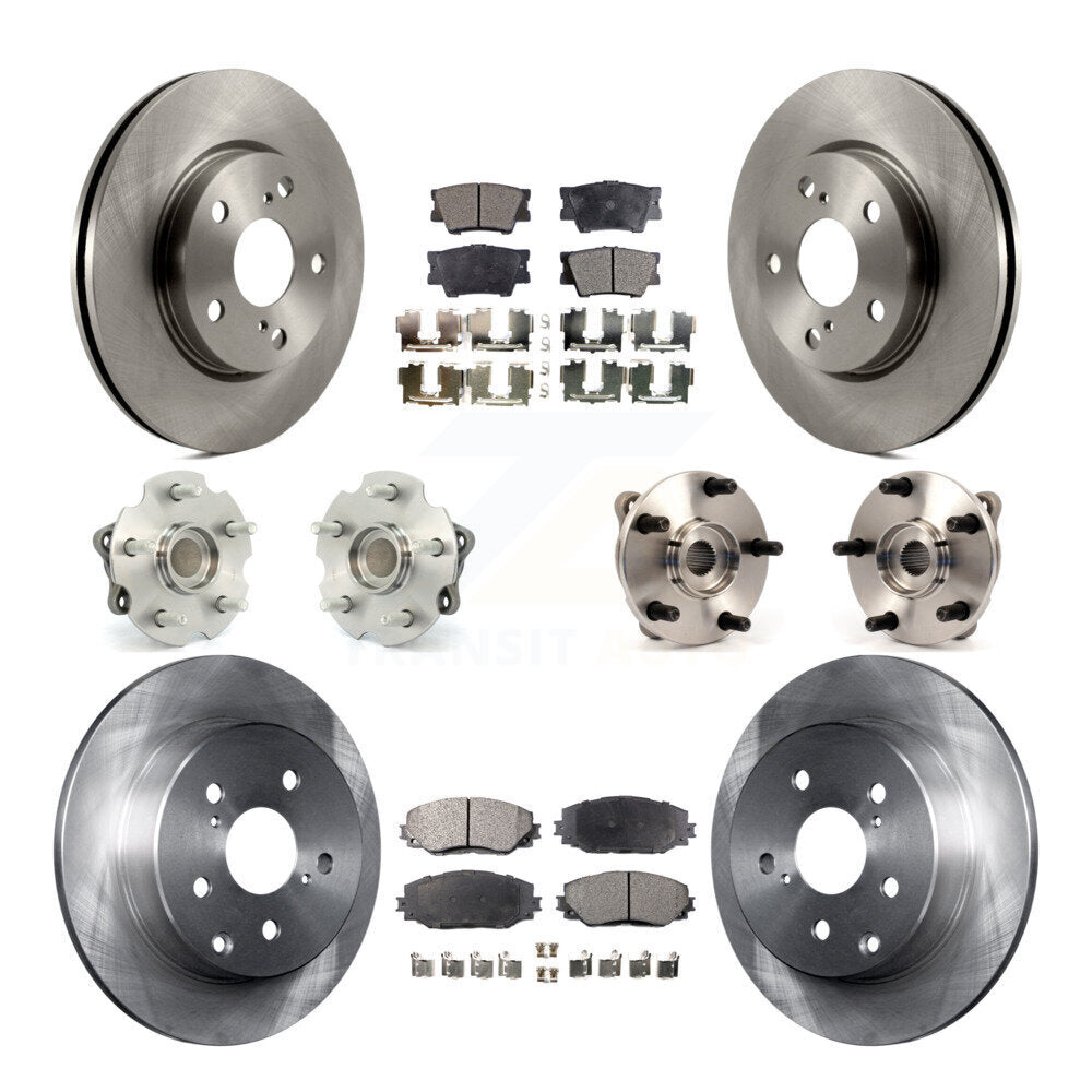 Transit Auto KBB-108928 Wheel Bearing and Hub Assembly for 2006-2012 Lexus HS250h, Toyota RAV4 - Front and Rear product image
