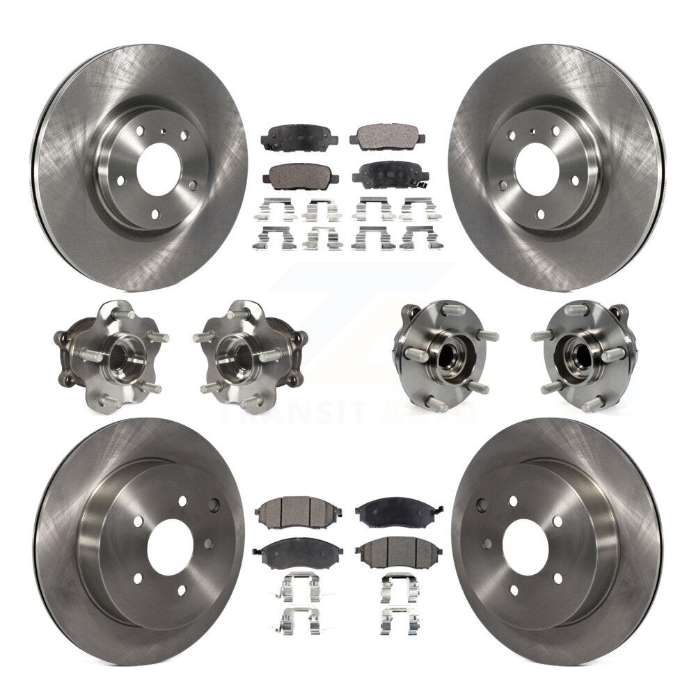 Transit Auto KBB-108939 Wheel Bearing and Hub Assembly for 2015-2017 INFINITI QX70 - Front and Rear product image