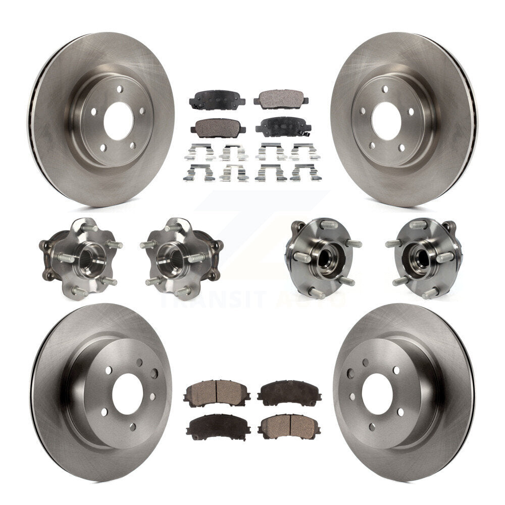 Transit Auto KBB-108943 Wheel Bearing and Hub Assembly for 2016-2017 INFINITI QX50 - Front and Rear product image