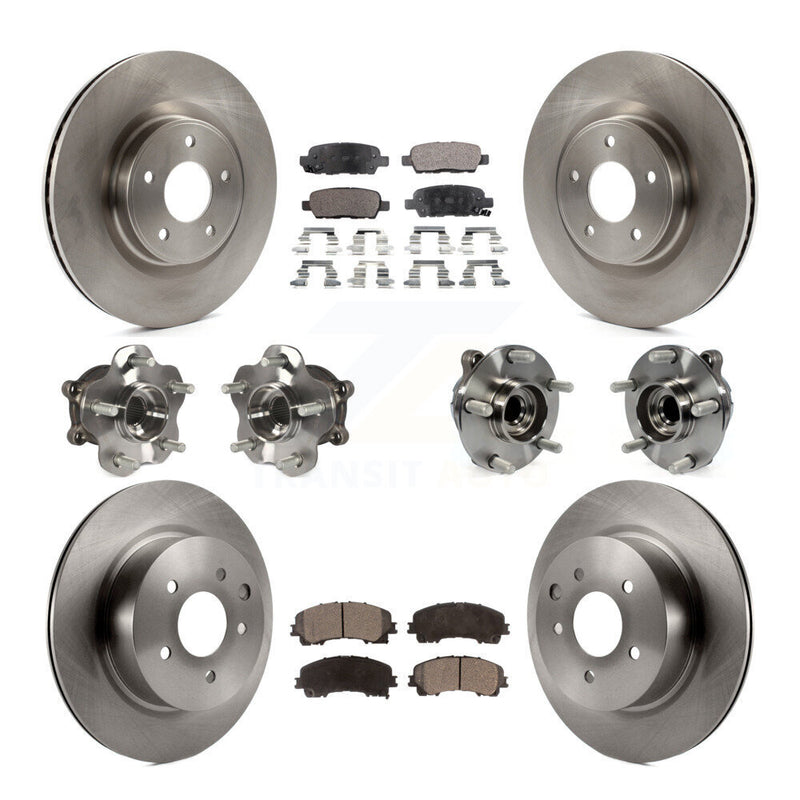 Transit Auto KBB-108943 Wheel Bearing and Hub Assembly for 2016-2017 INFINITI QX50 - Front and Rear product image