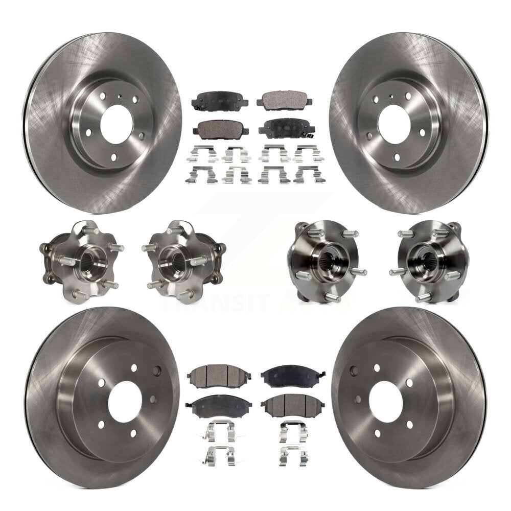 Transit Auto KBB-108944 Wheel Bearing and Hub Assembly for 2015-2017 INFINITI QX70 - Front and Rear product image