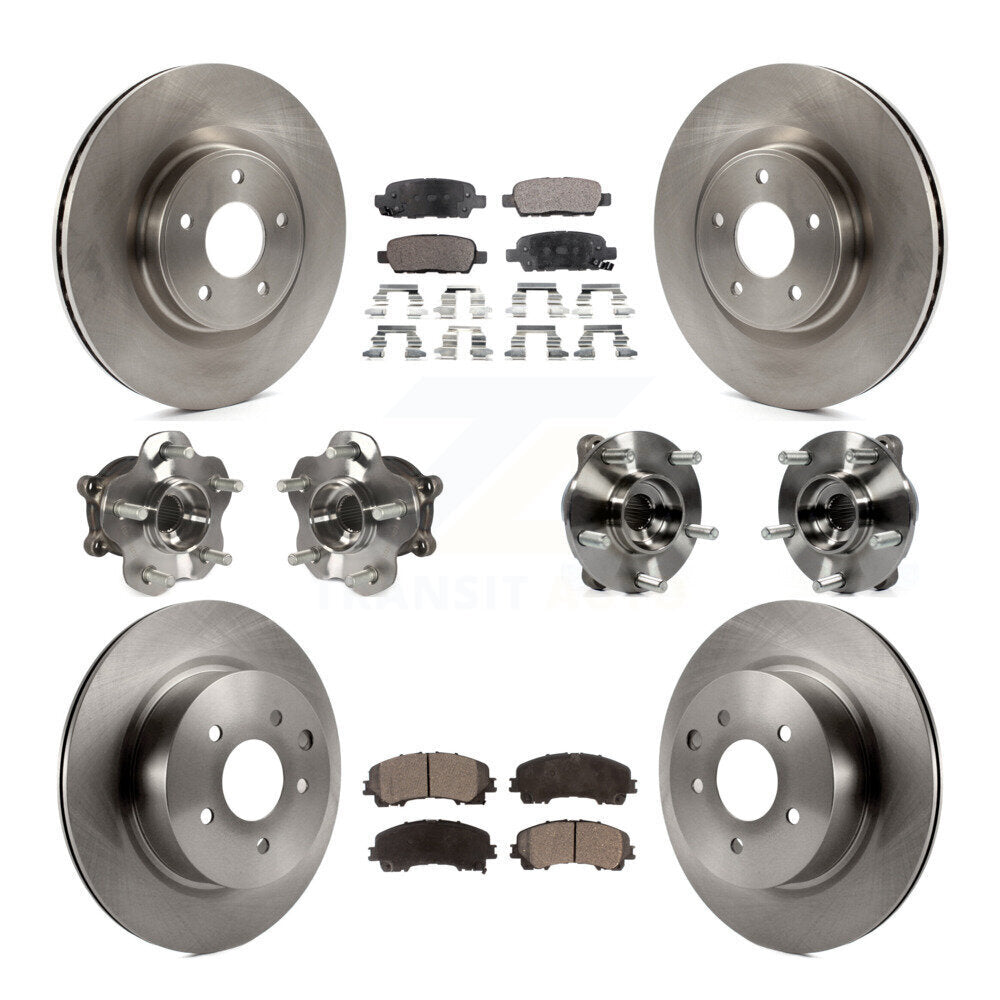 Transit Auto KBB-108948 Wheel Bearing and Hub Assembly for 2016-2017 INFINITI QX50 - Front and Rear product image