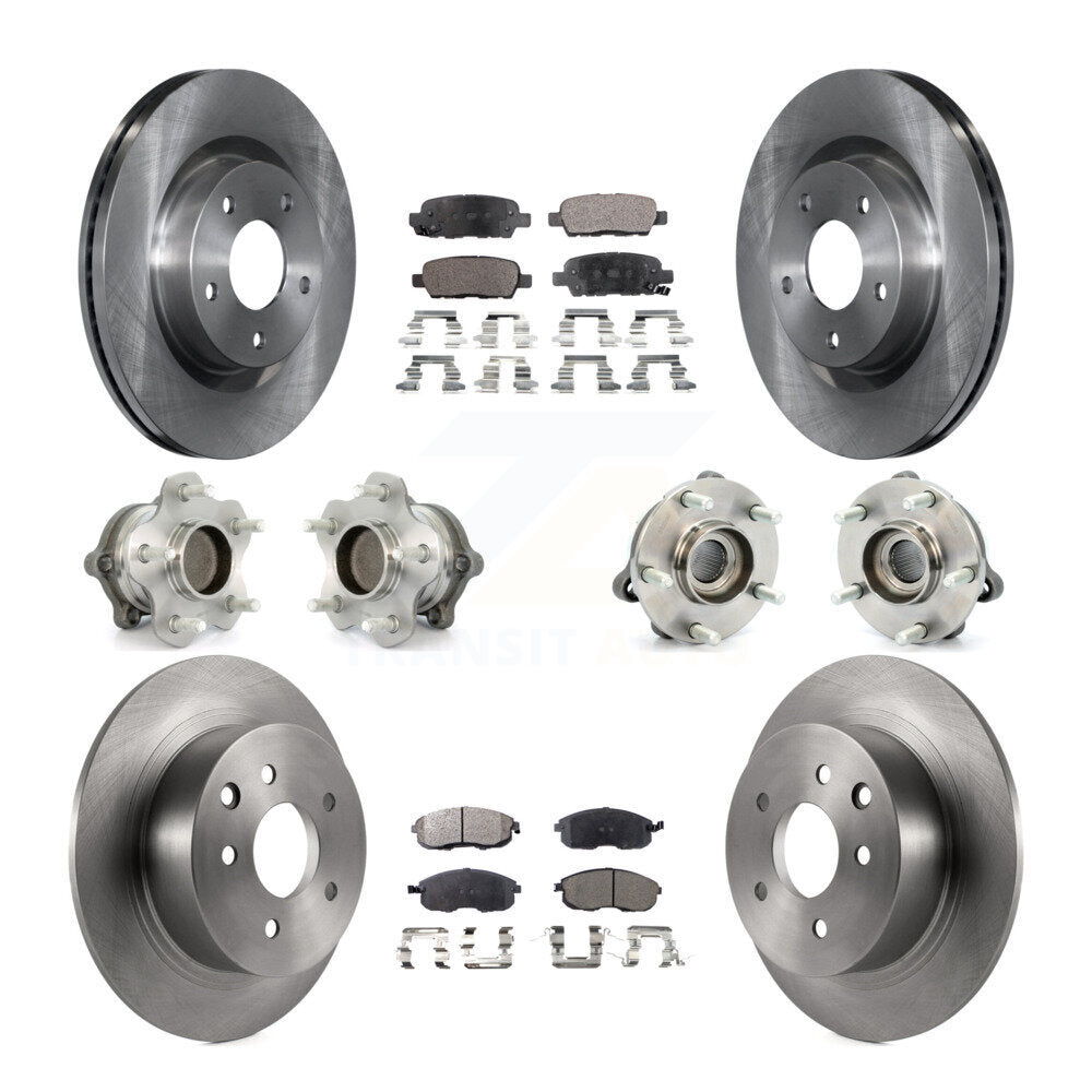 Transit Auto KBB-108953 Wheel Bearing and Hub Assembly for 2007-2013 Nissan Altima - Front and Rear product image