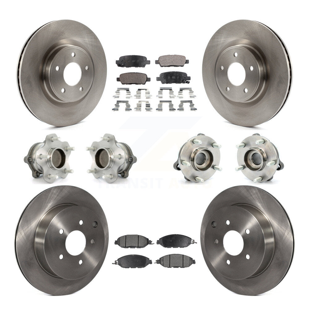 Transit Auto KBB-108956 Wheel Bearing and Hub Assembly for 2013-2020 Nissan Murano, INFINITI QX60, INFINITI JX35 & more - Front and Rear product image