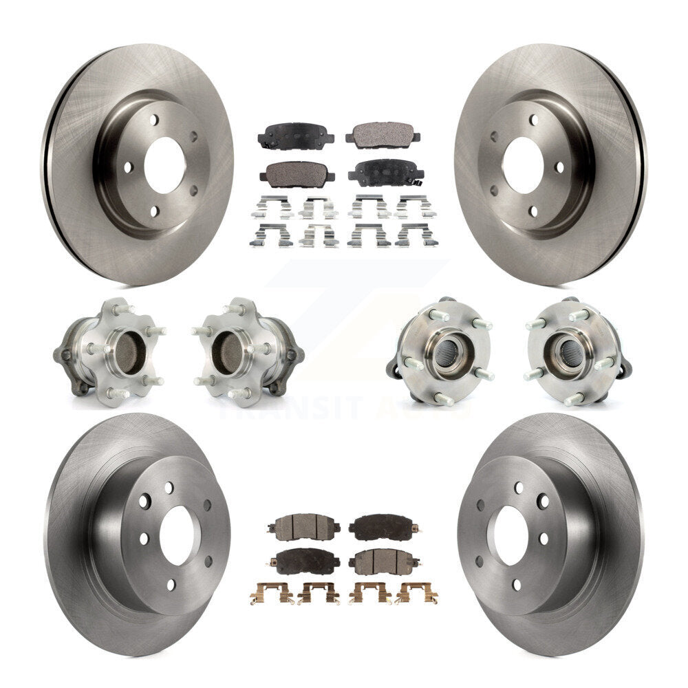 Transit Auto KBB-108957 Wheel Bearing and Hub Assembly for 2013-2018 Nissan Altima - Front and Rear product image
