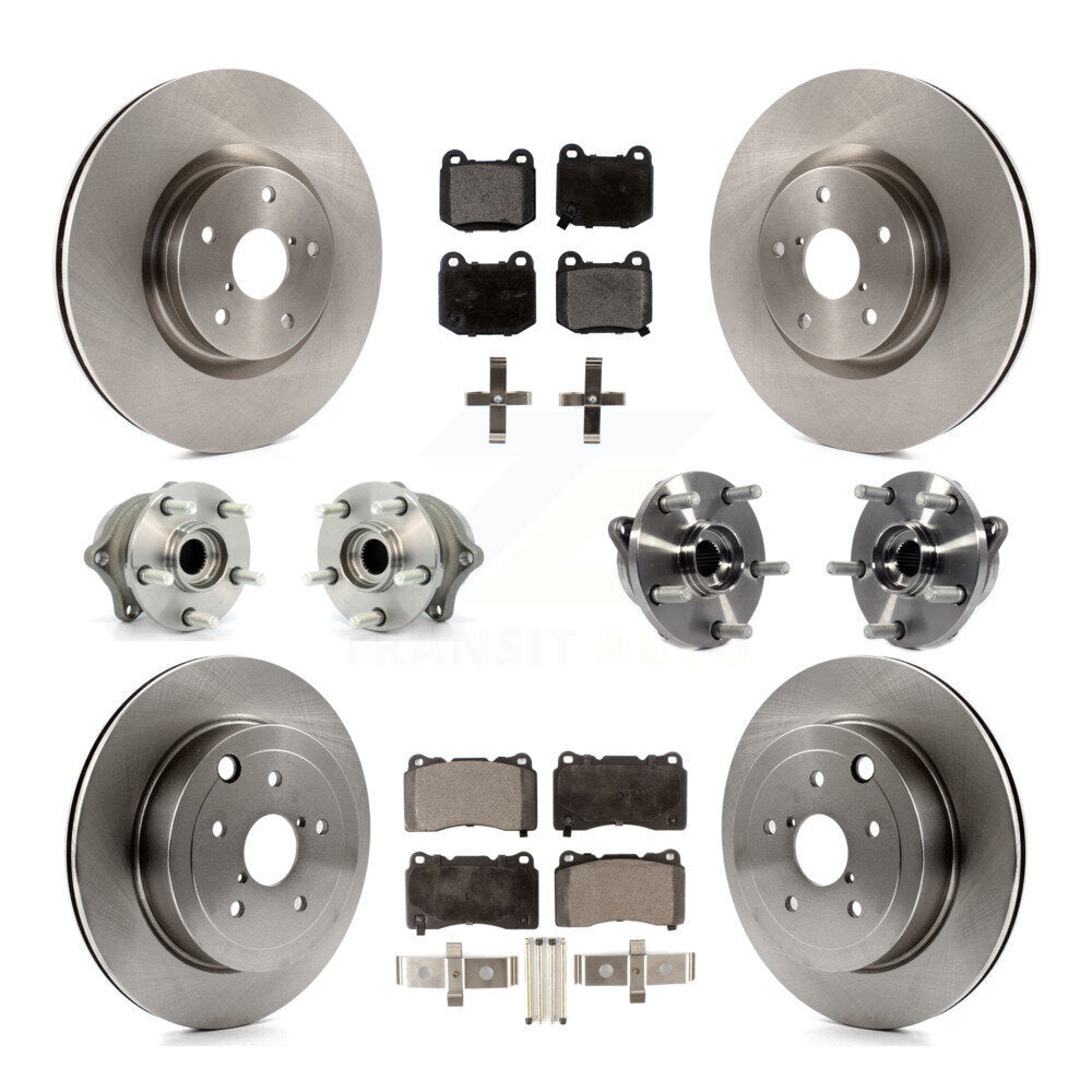 Transit Auto KBB-108964 Wheel Bearing and Hub Assembly for 2012-2014 Subaru Impreza, Subaru WRX STI - Front and Rear product image