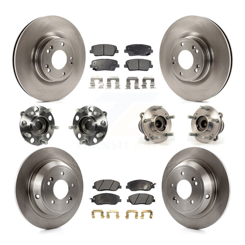 Transit Auto KBB-108976 Wheel Bearing and Hub Assembly for 2009-2010 Hyundai Genesis - Front and Rear product image
