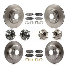 Transit Auto KBB-108977 Wheel Bearing and Hub Assembly for 2010-2011 Hyundai Genesis - Front and Rear product image