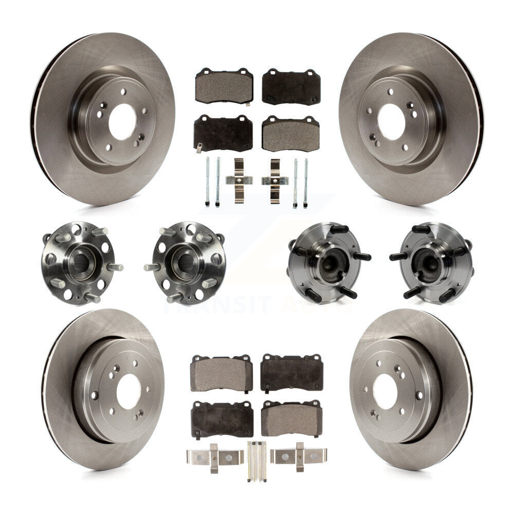 Transit Auto KBB-108979 Wheel Bearing and Hub Assembly for 2010-2016 Hyundai Genesis Coupe - Front and Rear product image