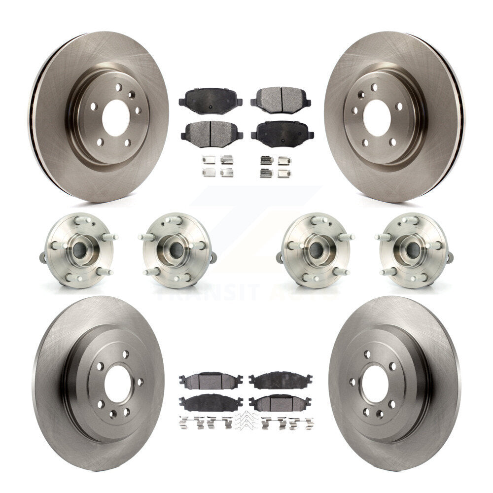 Transit Auto KBB-108992 Wheel Bearing and Hub Assembly for 2011-2017 Ford Explorer - Front and Rear product image