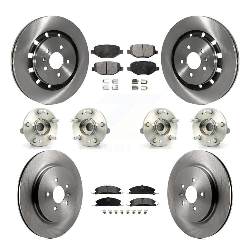 Transit Auto KBB-108996 Wheel Bearing and Hub Assembly for 2013-2018 Ford Explorer, Ford Police Interceptor Utility - Front and Rear product image