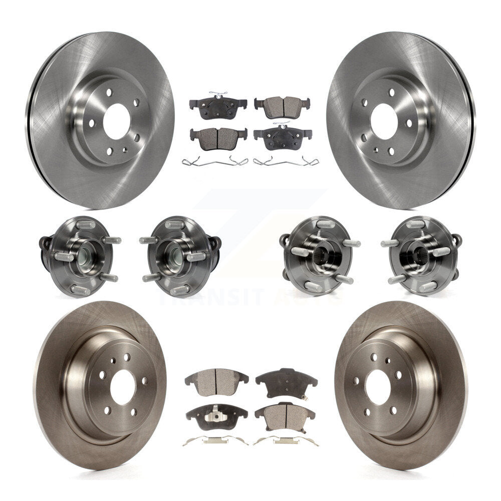 Transit Auto KBB-108999 Wheel Bearing and Hub Assembly for 2013-2018 Ford Fusion, Lincoln MKZ - Front and Rear product image