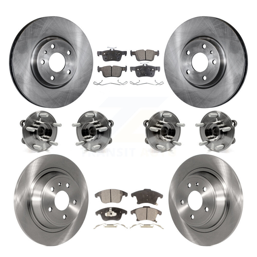 Transit Auto KBB-109000 Wheel Bearing and Hub Assembly for 2013-2018 Ford Fusion - Front and Rear product image